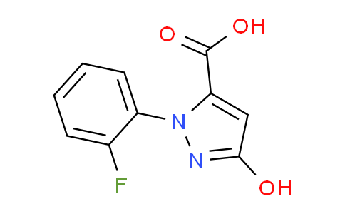 CAS No. 1784043-56-6, 1-(2-Fluorophenyl)-3-hydroxy-1H-pyrazole-5-carboxylic acid