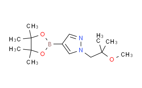 CAS No. 1298032-47-9, 1-(2-Methoxy-2-methylpropyl)-4-(4,4,5,5-tetramethyl-1,3,2-dioxaborolan-2-yl)-1H-pyrazole