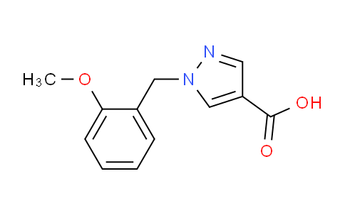 CAS No. 1281449-88-4, 1-(2-Methoxybenzyl)-1H-pyrazole-4-carboxylic acid