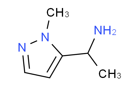 CAS No. 911788-37-9, 1-(2-Methyl-2H-pyrazol-3-yl)-ethylamine