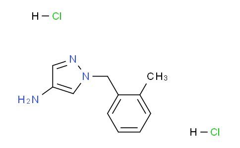 CAS No. 1189892-12-3, 1-(2-Methylbenzyl)-1H-pyrazol-4-amine dihydrochloride