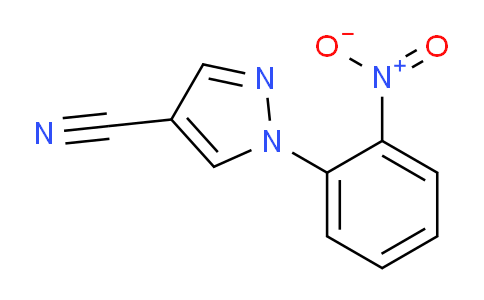 CAS No. 90947-37-8, 1-(2-Nitrophenyl)-1H-pyrazole-4-carbonitrile