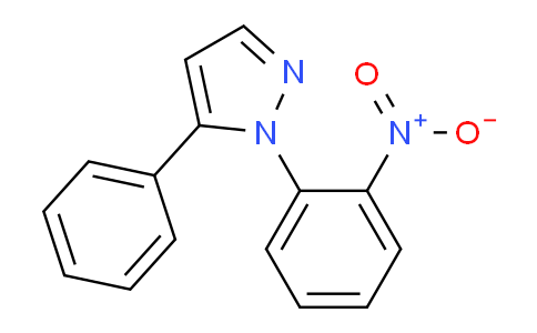 CAS No. 1269292-18-3, 1-(2-Nitrophenyl)-5-phenyl-1H-pyrazole