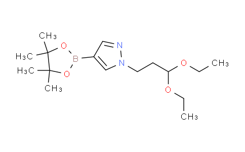 CAS No. 847818-73-9, 1-(3,3-Diethoxypropyl)-4-(4,4,5,5-tetramethyl-1,3,2-dioxaborolan-2-yl)-1H-pyrazole