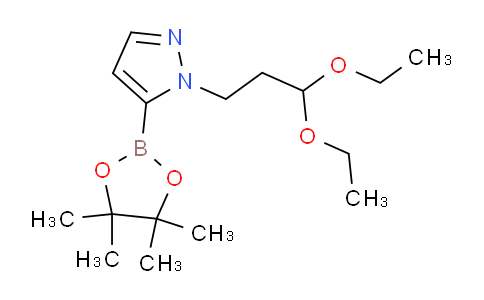 CAS No. 847818-78-4, 1-(3,3-Diethoxypropyl)-5-(4,4,5,5-tetramethyl-1,3,2-dioxaborolan-2-yl)-1H-pyrazole