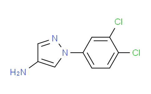 CAS No. 1153040-15-3, 1-(3,4-Dichlorophenyl)-1H-pyrazol-4-amine