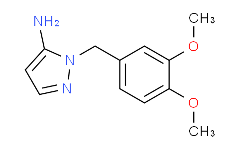 CAS No. 956353-25-6, 1-(3,4-Dimethoxybenzyl)-1H-pyrazol-5-amine