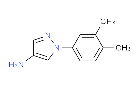 CAS No. 1707667-84-2, 1-(3,4-Dimethylphenyl)-1H-pyrazol-4-amine