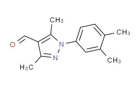 CAS No. 385376-27-2, 1-(3,4-Dimethylphenyl)-3,5-dimethyl-1H-pyrazole-4-carbaldehyde
