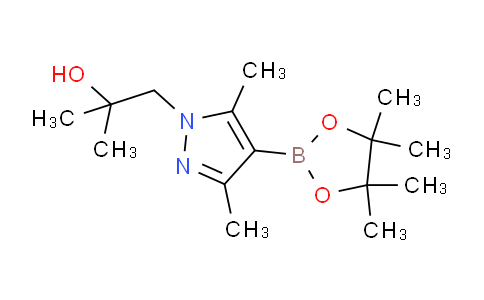 CAS No. 1082503-78-3, 1-(3,5-Dimethyl-4-(4,4,5,5-tetramethyl-1,3,2-dioxaborolan-2-yl)-1H-pyrazol-1-yl)-2-methylpropan-2-ol