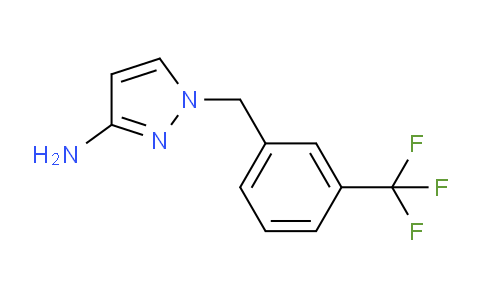 CAS No. 956395-93-0, 1-(3-(Trifluoromethyl)benzyl)-1H-pyrazol-3-amine