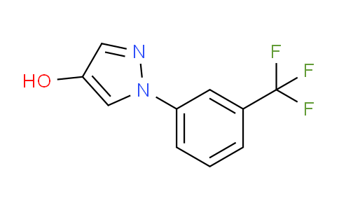 CAS No. 77458-38-9, 1-(3-(Trifluoromethyl)phenyl)-1H-pyrazol-4-ol