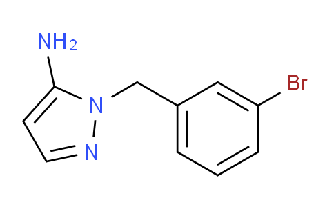 CAS No. 1052569-75-1, 1-(3-Bromobenzyl)-1H-pyrazol-5-amine