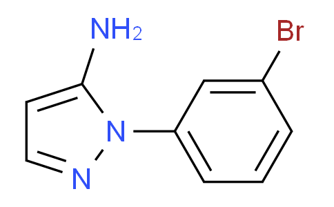 CAS No. 72194-28-6, 1-(3-Bromophenyl)-1H-pyrazol-5-amine