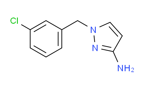 CAS No. 956272-19-8, 1-(3-Chlorobenzyl)-1H-pyrazol-3-amine