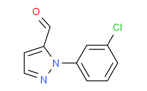 CAS No. 1269293-21-1, 1-(3-Chlorophenyl)-1H-pyrazole-5-carbaldehyde