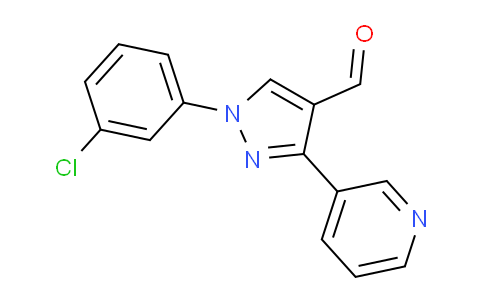 MC644553 | 618101-73-8 | 1-(3-Chlorophenyl)-3-(pyridin-3-yl)-1H-pyrazole-4-carbaldehyde