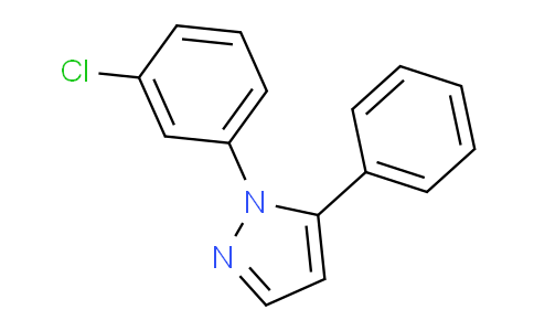 CAS No. 299162-79-1, 1-(3-Chlorophenyl)-5-phenyl-1H-pyrazole