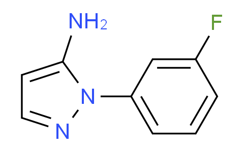 CAS No. 1056999-20-2, 1-(3-Fluorophenyl)-1H-pyrazol-5-amine