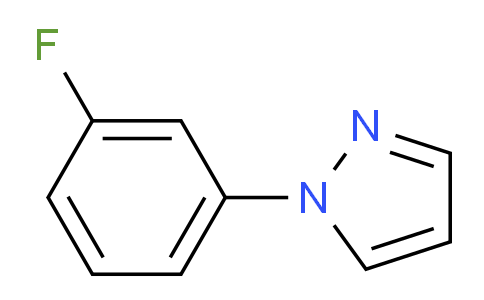 CAS No. 37649-86-8, 1-(3-Fluorophenyl)-1H-pyrazole