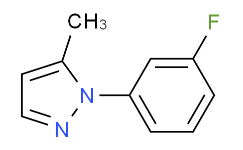 CAS No. 1250150-43-6, 1-(3-Fluorophenyl)-5-methyl-1H-pyrazole