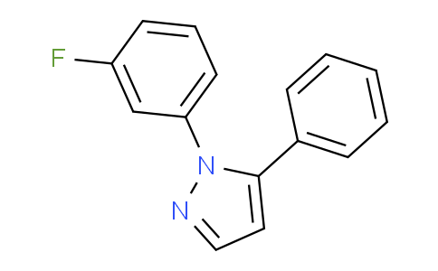CAS No. 1269294-32-7, 1-(3-Fluorophenyl)-5-phenyl-1H-pyrazole