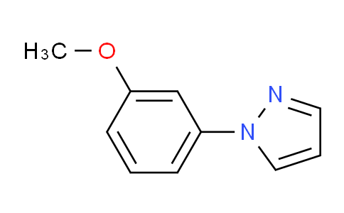 CAS No. 613686-10-5, 1-(3-Methoxyphenyl)-1H-pyrazole