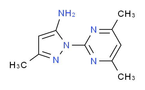 CAS No. 475653-98-6, 1-(4,6-Dimethylpyrimidin-2-yl)-3-methyl-1H-pyrazol-5-amine