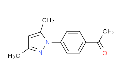 CAS No. 153813-15-1, 1-(4-(3,5-Dimethyl-1H-pyrazol-1-yl)phenyl)ethanone