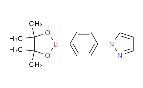 CAS No. 1312478-63-9, 1-(4-(4,4,5,5-Tetramethyl-1,3,2-dioxaborolan-2-yl)phenyl)-1H-pyrazole