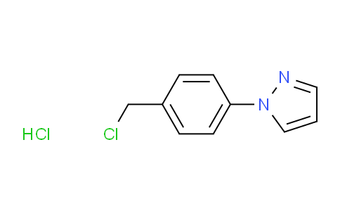 CAS No. 1052543-40-4, 1-(4-(Chloromethyl)phenyl)-1H-pyrazole hydrochloride