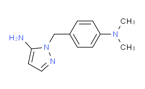 CAS No. 3524-27-4, 1-(4-(Dimethylamino)benzyl)-1H-pyrazol-5-amine