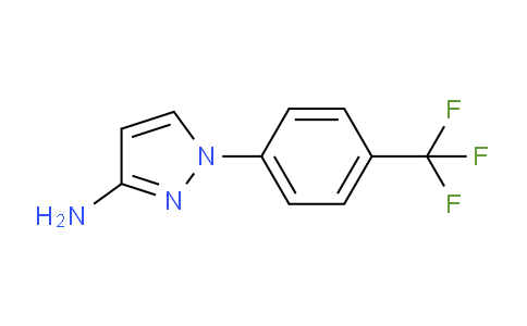 CAS No. 1207891-03-9, 1-(4-(Trifluoromethyl)phenyl)-1H-pyrazol-3-amine