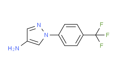 CAS No. 1251264-73-9, 1-(4-(Trifluoromethyl)phenyl)-1H-pyrazol-4-amine