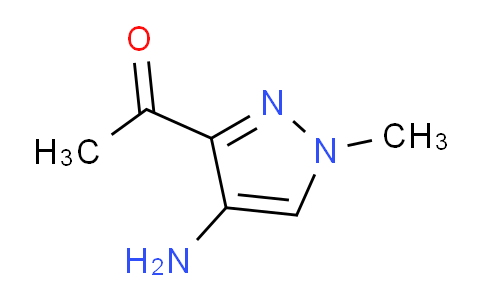 CAS No. 1287670-54-5, 1-(4-Amino-1-methyl-1H-pyrazol-3-yl)ethanone