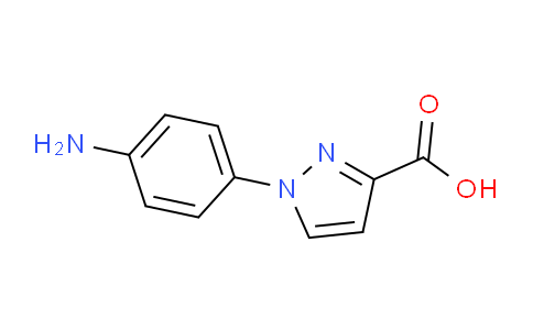 CAS No. 1006320-17-7, 1-(4-Aminophenyl)-1H-pyrazole-3-carboxylic acid