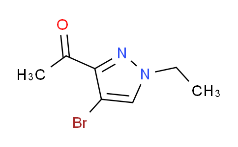 CAS No. 925180-03-6, 1-(4-Bromo-1-ethyl-1H-pyrazol-3-yl)ethanone