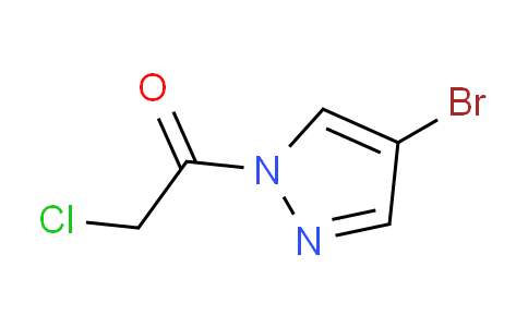CAS No. 514217-70-0, 1-(4-Bromo-1H-pyrazol-1-yl)-2-chloroethanone