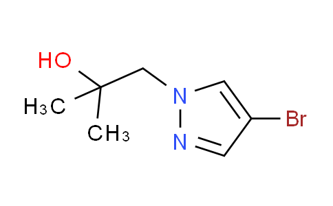 CAS No. 1008510-87-9, 1-(4-Bromo-1H-pyrazol-1-yl)-2-methylpropan-2-ol
