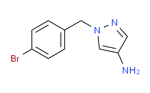 CAS No. 1002651-92-4, 1-(4-Bromobenzyl)-1H-pyrazol-4-amine