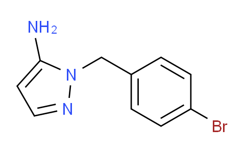 CAS No. 956986-52-0, 1-(4-Bromobenzyl)-1H-pyrazol-5-amine