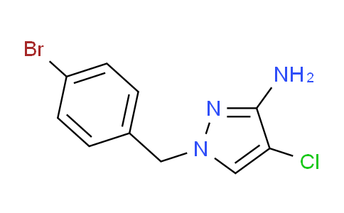 CAS No. 956440-85-0, 1-(4-Bromobenzyl)-4-chloro-1H-pyrazol-3-amine