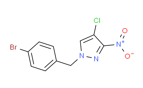 CAS No. 957265-98-4, 1-(4-Bromobenzyl)-4-chloro-3-nitro-1H-pyrazole