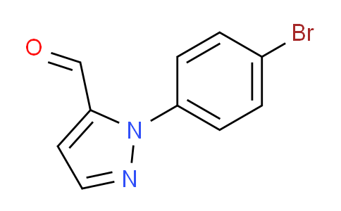 CAS No. 1269293-53-9, 1-(4-Bromophenyl)-1H-pyrazole-5-carbaldehyde