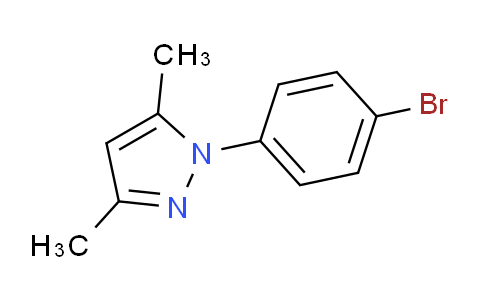 CAS No. 62546-27-4, 1-(4-Bromophenyl)-3,5-dimethyl-1H-pyrazole