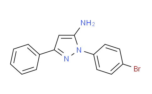 CAS No. 72411-50-8, 1-(4-Bromophenyl)-3-phenyl-1H-pyrazol-5-amine