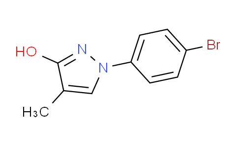 CAS No. 24835-01-6, 1-(4-Bromophenyl)-4-methyl-1H-pyrazol-3-ol
