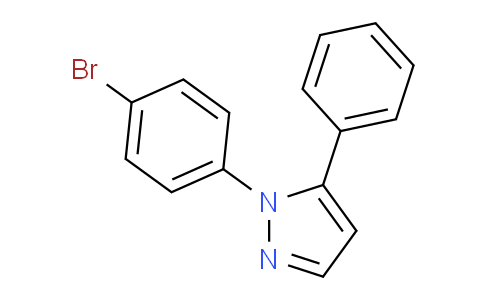CAS No. 299162-81-5, 1-(4-Bromophenyl)-5-phenyl-1H-pyrazole