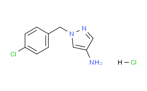 CAS No. 1197239-02-3, 1-(4-Chlorobenzyl)-1H-pyrazol-4-amine hydrochloride