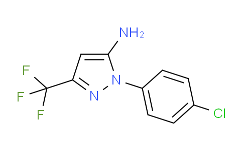 CAS No. 1226275-16-6, 1-(4-Chlorophenyl)-3-(trifluoromethyl)-1H-pyrazol-5-amine